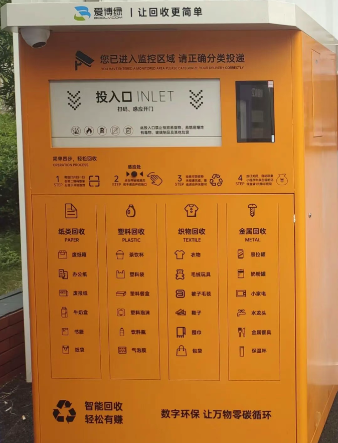 爱博绿社区网格化立体回收体系落地四川青羊升平社区