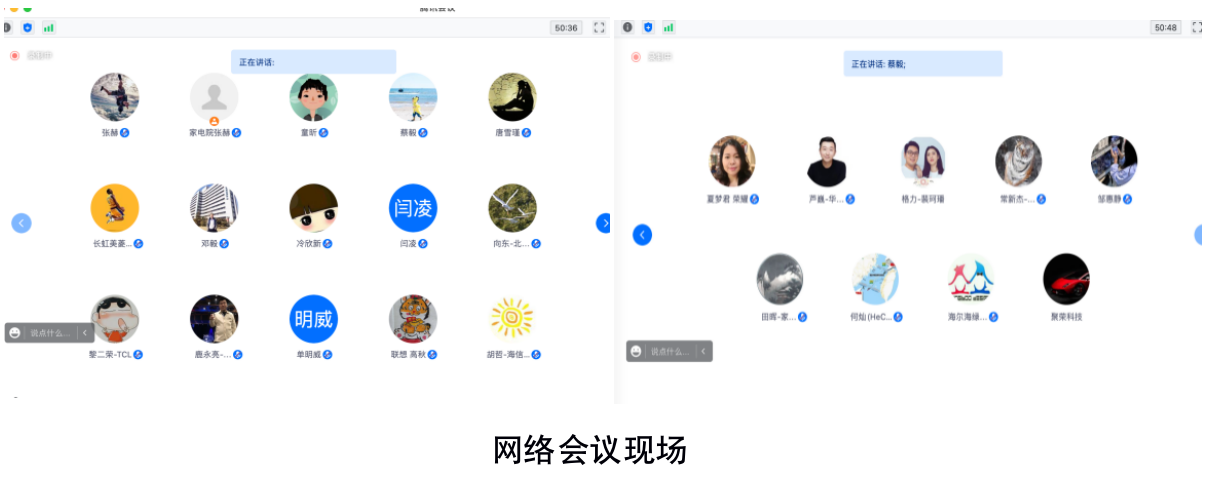 爱博绿参与线上会议