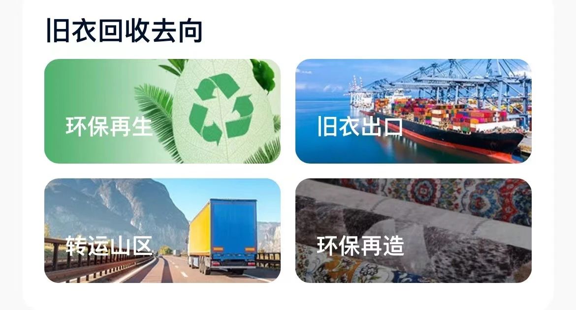 涨知识：回收的旧衣服你知道如何处理吗-爱博绿