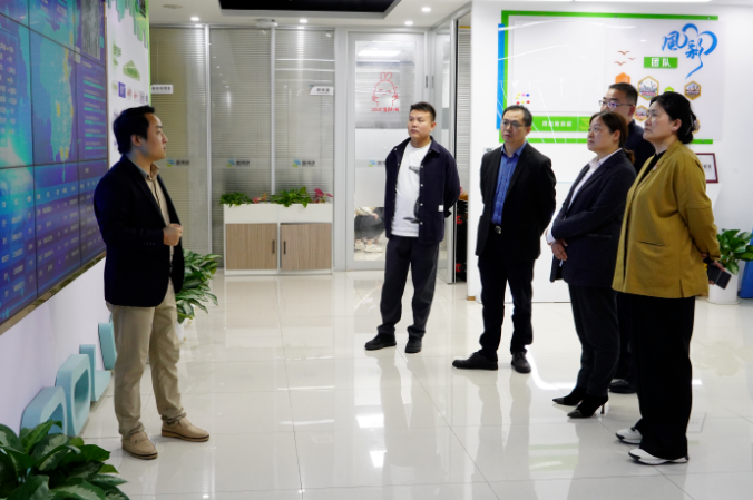 驻马店市西平县领导一行莅临爱博绿考察指导-爱博绿
