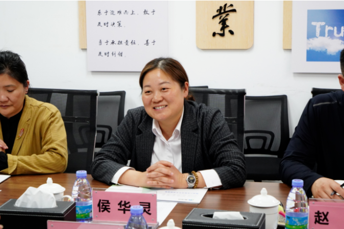 驻马店市西平县领导一行莅临爱博绿考察指导-爱博绿