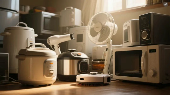 电饭煲、微波炉、烧水壶小家电千万别扔，可以回收换钱-爱博绿