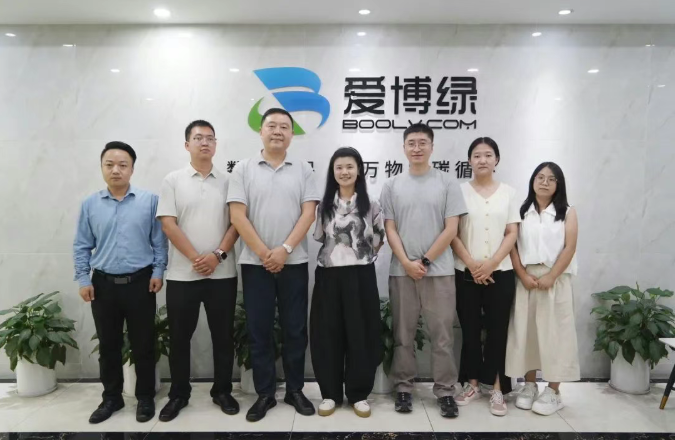 中再云汇到访爱博绿，共商反向开票大计