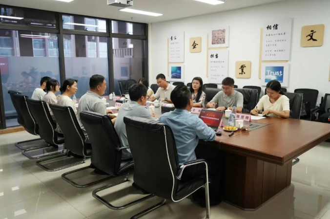 中再云汇到访爱博绿，共商反向开票大计